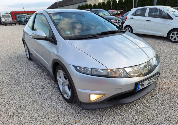 Honda Civic cena 19999 przebieg: 213589, rok produkcji 2008 z Bieżuń małe 497